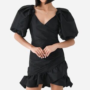 MISA‎ Los Angeles Sybil Dress Black NWT Size Small  MSRP$375